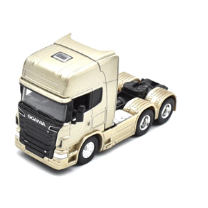 اسباب بازی ماشین فلزی اسکانیا سه محوره مقیاس 1:32 مدل WELLY Scania R730 V8_اسباب بازی